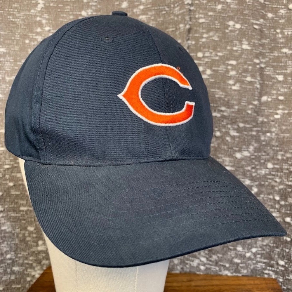 Vintage Chicago Bears Baseball Cap Hat Twins Enterprise Embroidered Logo
